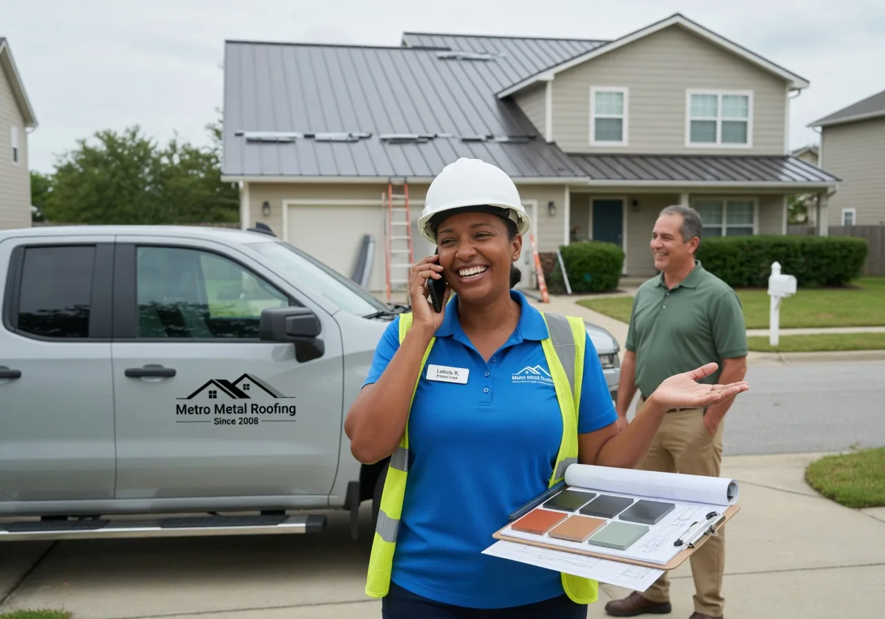 Metal Roof Repair in Woodbine, KY