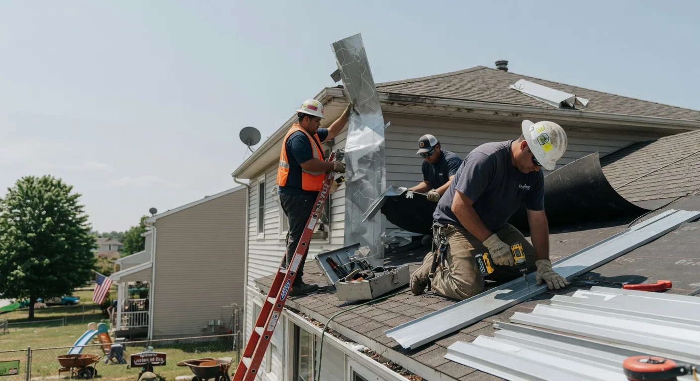 Metal Roof Repair in Woodbine, KY